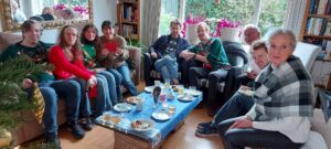 クリスマスに友達の実家に招待してもらいました。オランダではクリスマスに家族で集まるのが主流みたいです。