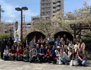 福寿ショートトリップとお花見 Short trip to Fukuju Brewery and cherry blossom viewing